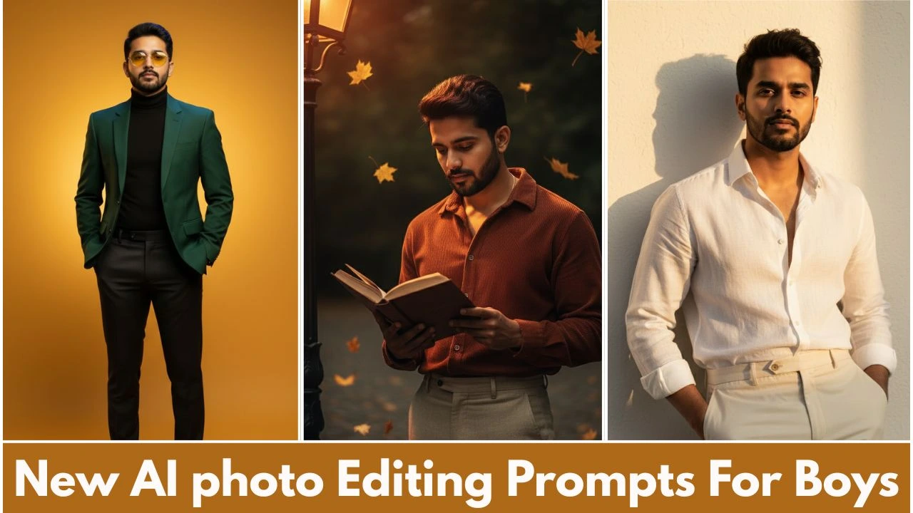 New Google Gemini AI Photo Editing Prompts For Boys Viral Look