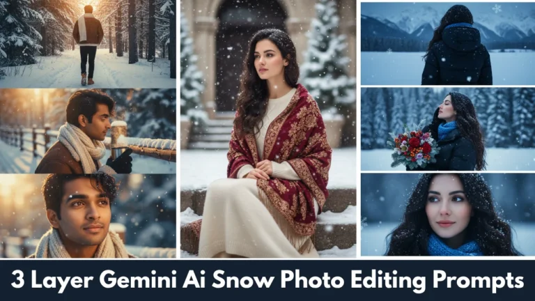 3 Layer Gemini Ai Snow Photo Editing Prompts