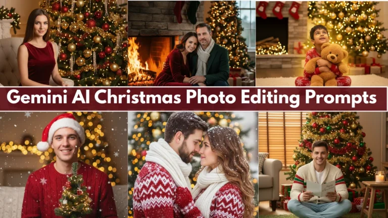 Gemini AI Christmas Photo Editing Prompts