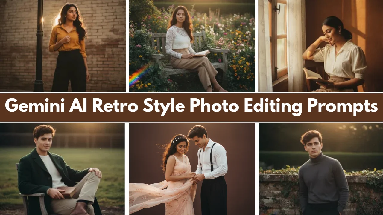 Gemini AI Retro Style Vintage Photo Editing Prompts