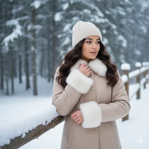 Gemini AI winter prompt for girls