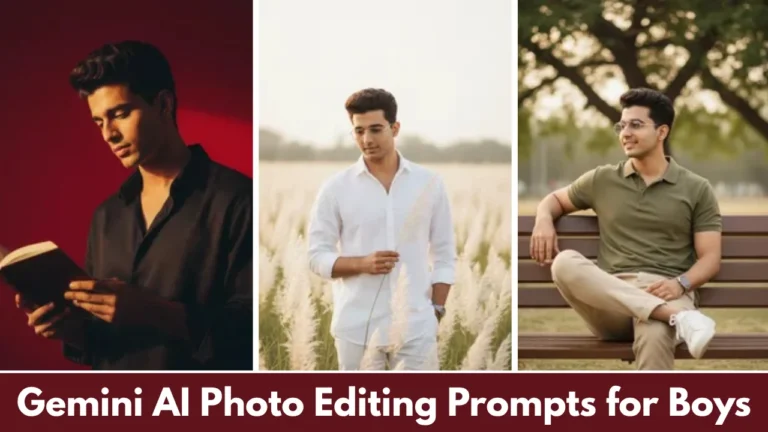 Photo Editing Prompts for Boys