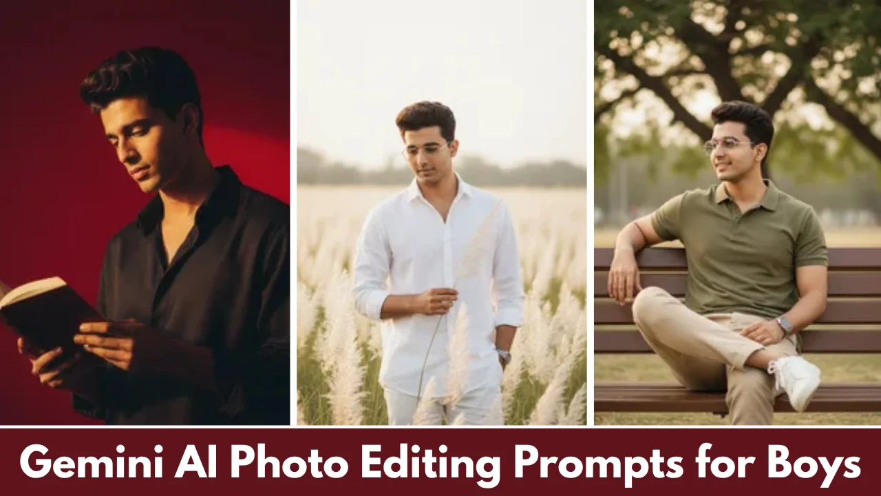 Best Gemini AI Photo Editing Prompts For Boys To Create Unique Ultra-Realistic Portraits