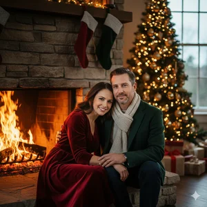 best ai prompts for christmas images