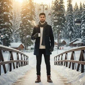 gemini ai snowfall prompt