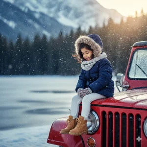gemini ai winter prompt for baby girl copy paste