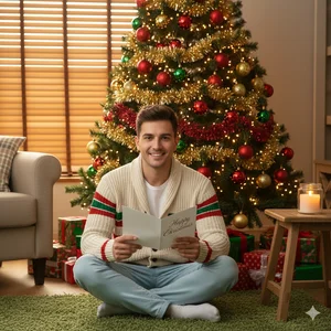 merry christmas ai prompts