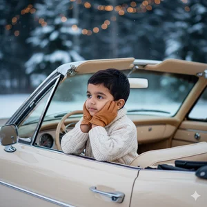 winter ai images prompts for kids