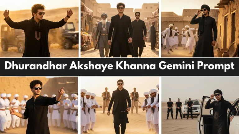 Dhurandhar Akshaye Khanna Gemini Prompt