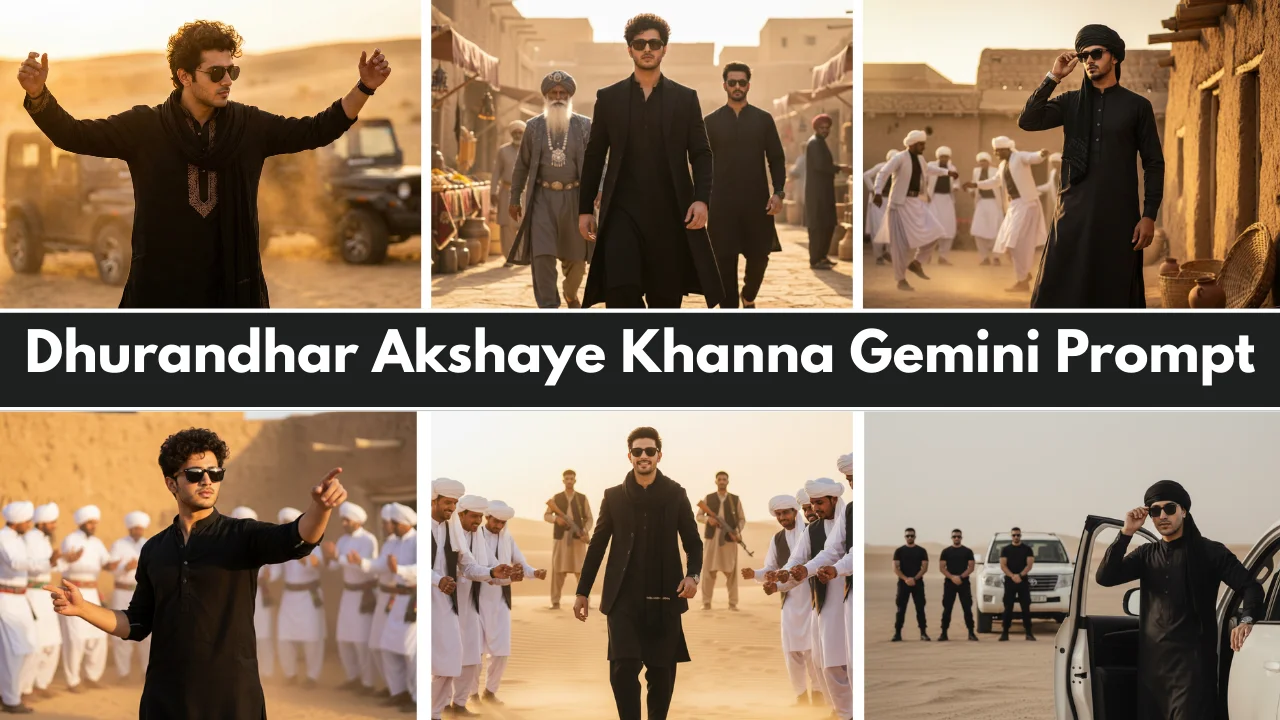 Dhurandhar Akshaye Khanna Gemini Prompt For Viral Look