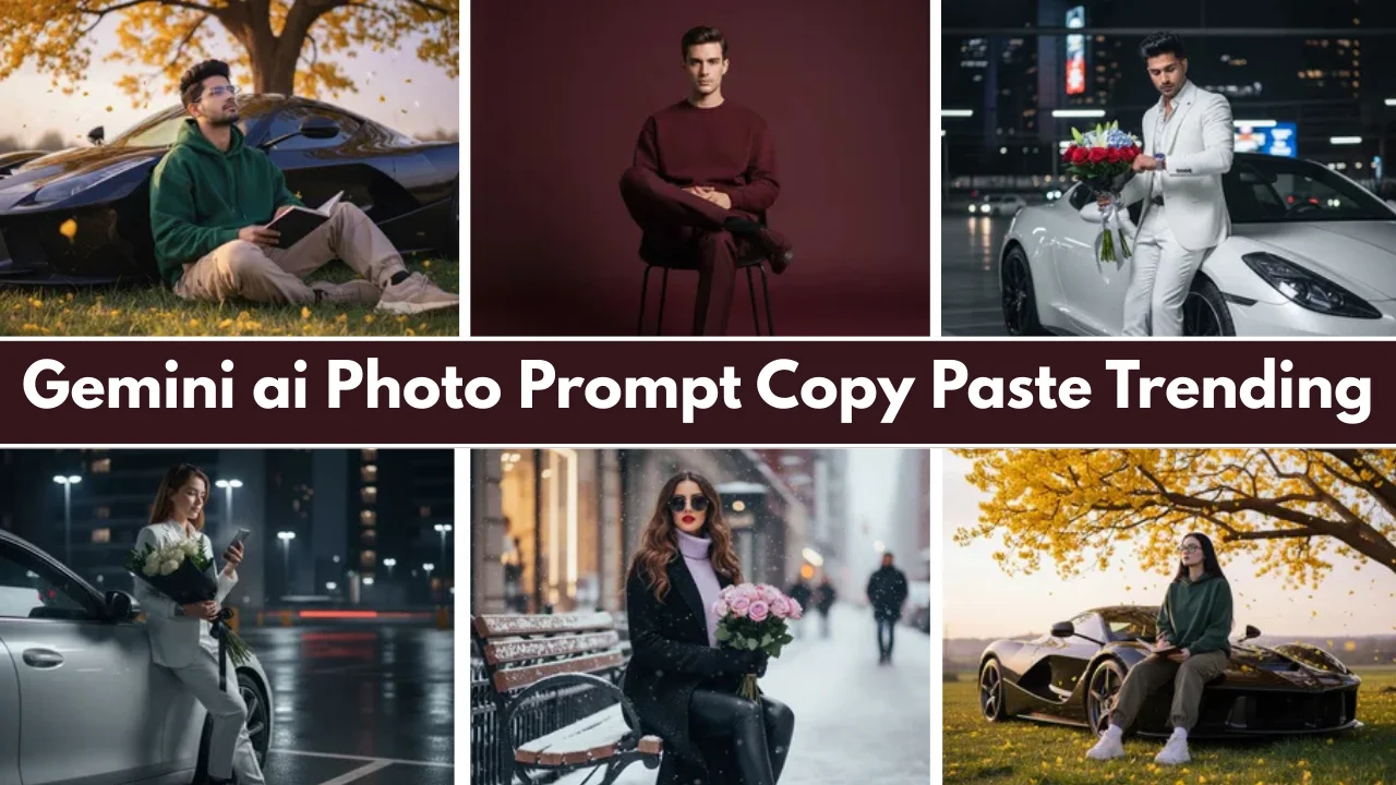 Gemini AI Photo Prompt Copy Paste Trending Boy and Girl