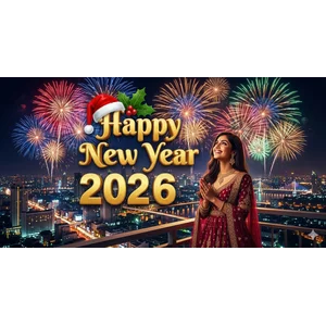 Happy new year 2026 ai images prompt