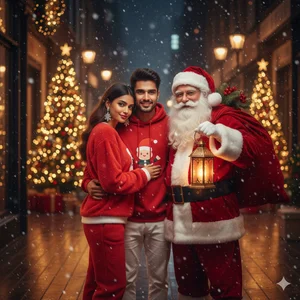 Santa Claus Christmas prompt