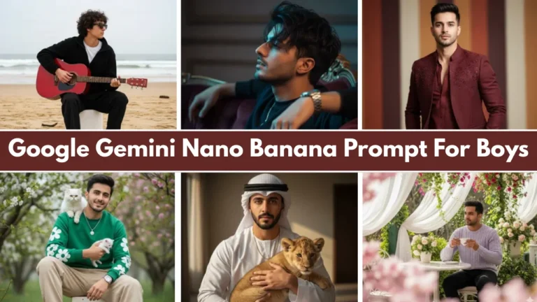 google gemini nano banana prompt for boys