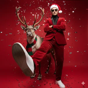 merry christmas images prompts