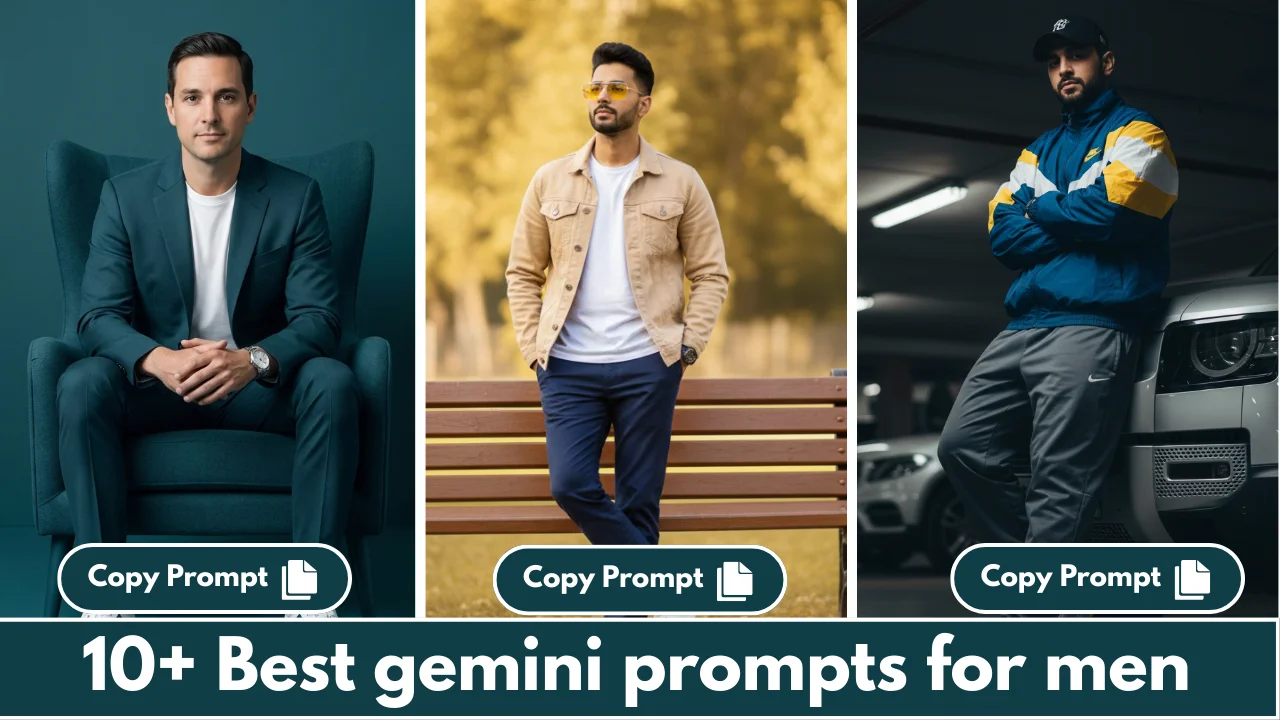 Best Gemini Prompts for Men Next-Level Look