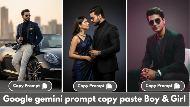 Google gemini prompt copy paste