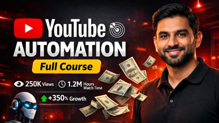 youtube automation course