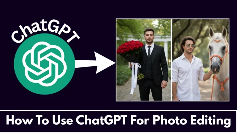 ChatGPT app For Photo Editing