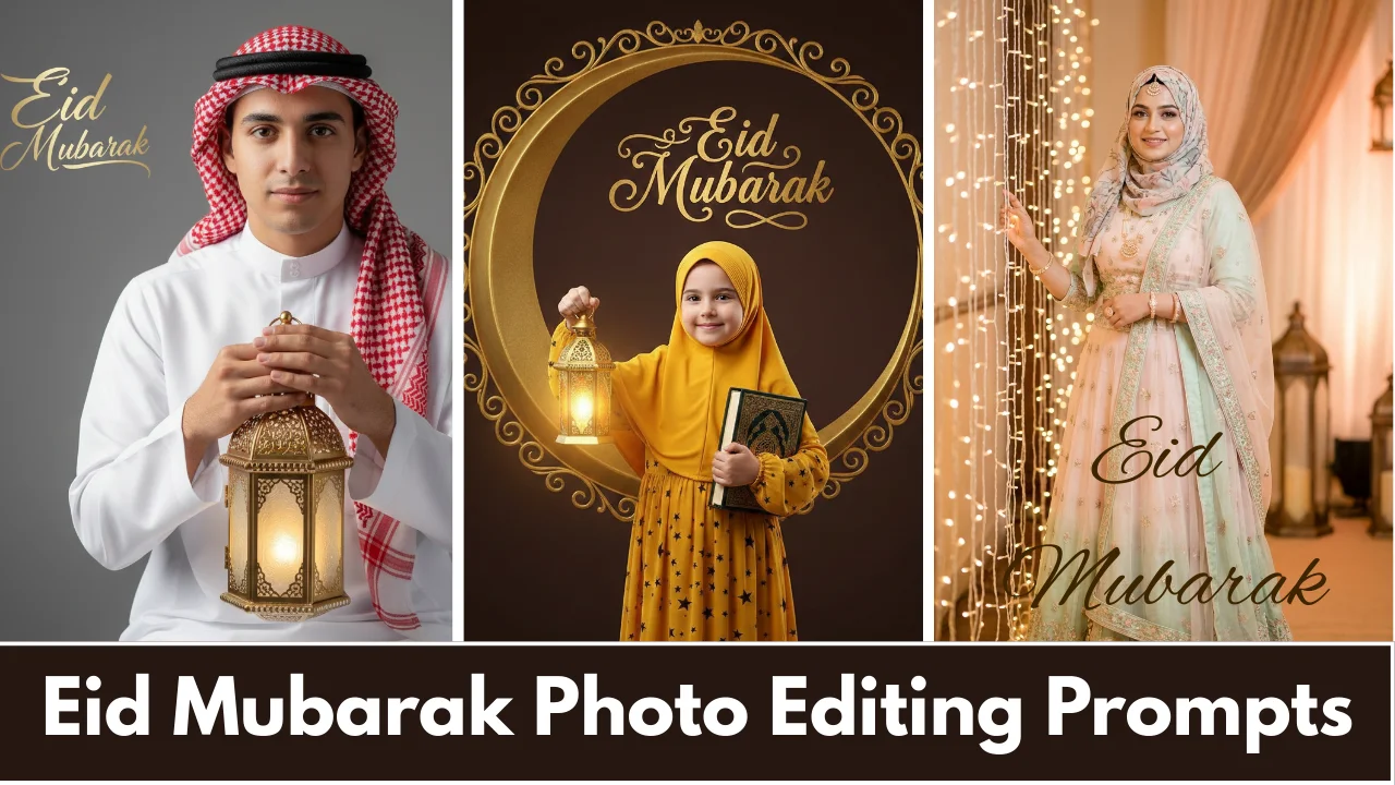Home 6 Best Eid Mubarak Photo Editing Prompts 2026