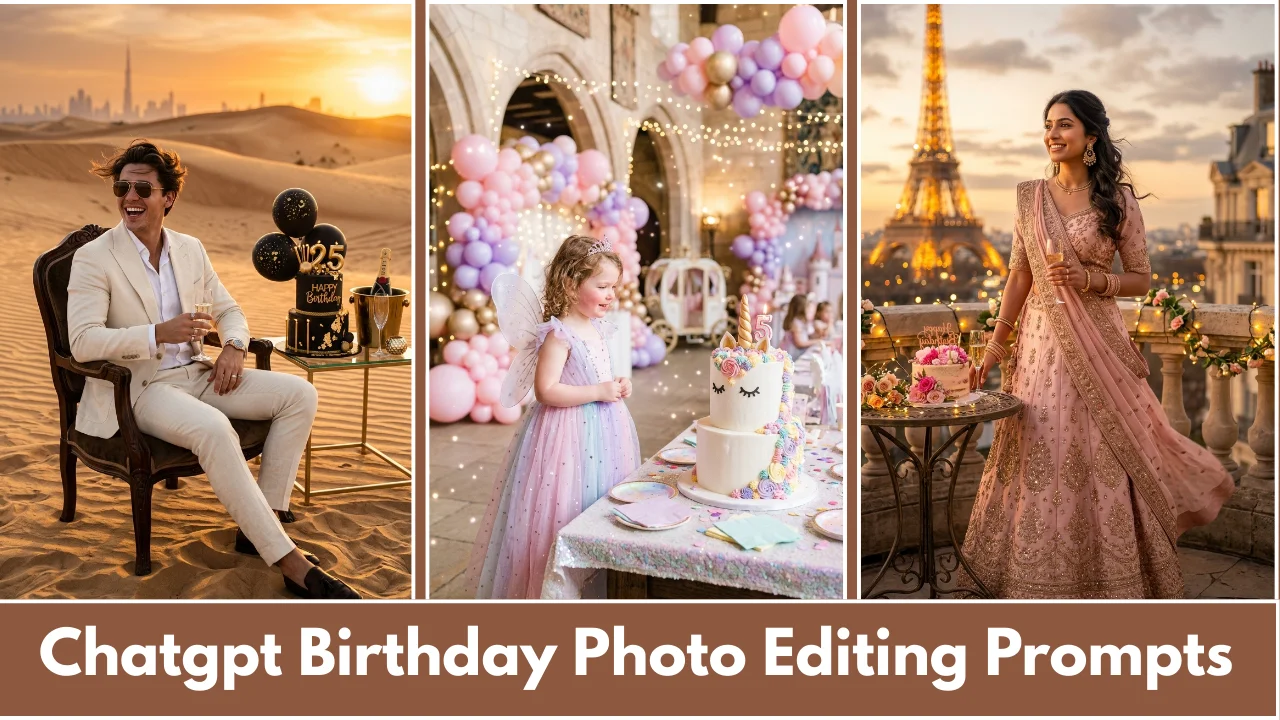 Home 3 Unique ChatGPT Birthday Photo Editing Prompts 2026