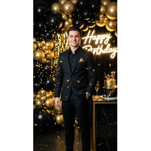 Unique ChatGPT Birthday Photo Editing Prompts 2026 15 luxury birthday portrait of a young person