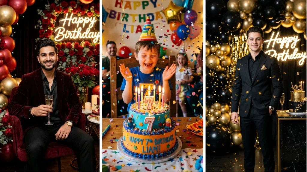 Unique ChatGPT Birthday Photo Editing Prompts 2026 2 chatgpt birthday photo prompt