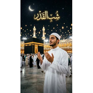 Islamic Shab e Qadr Photo Editing Prompts 2026 6 shab e qadar prompt for muslim boy