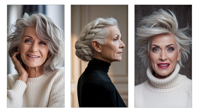 50 Gorgeous Hairstyles for Women Over 60
