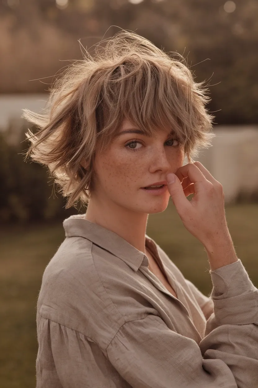 32 Gorgeous Hairstyles for Women Over 60 to Try 9 Airy Bixie Waves