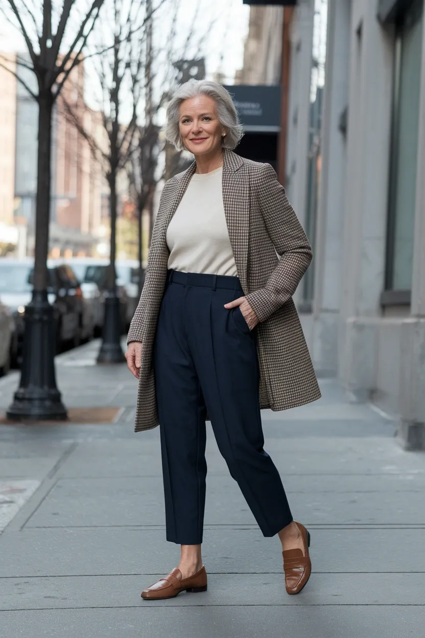 25 Unique Fashion Tips for Woman Who Wants to Look Chic 18 Ankle Grazing Trousers