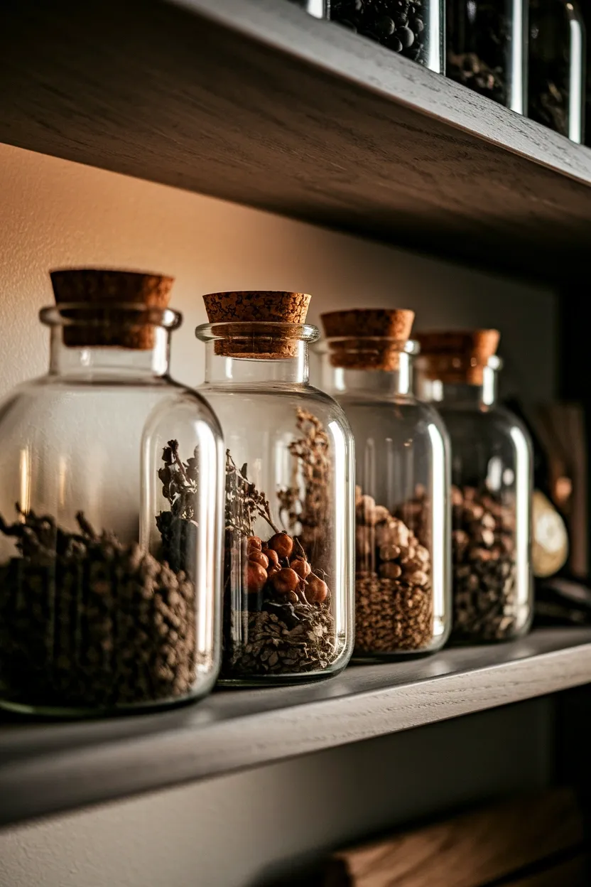 41 Halloween Crafts for Adults 12 Apothecary Jar Display 1