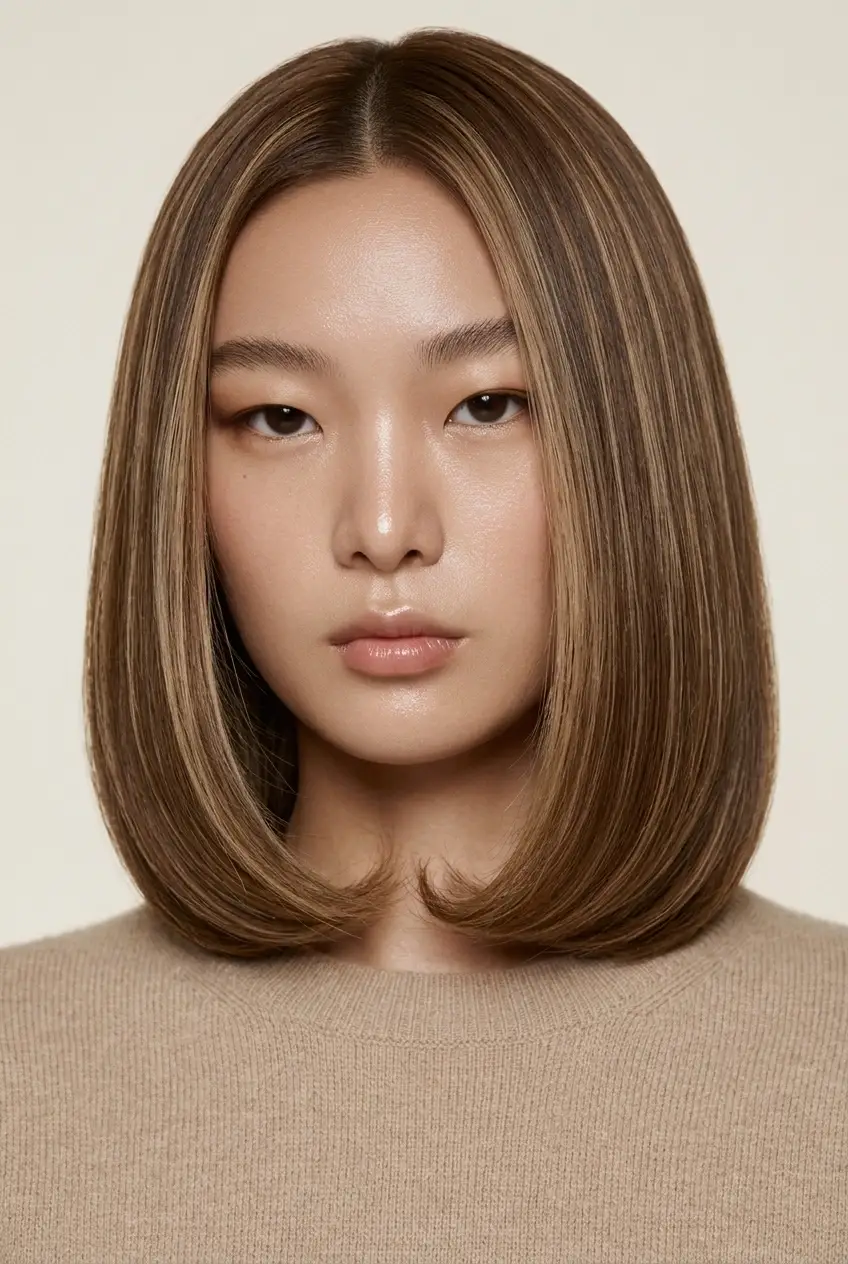 30 Trendy Long Bob Haircuts with Layers 17 Babylights Long Bob