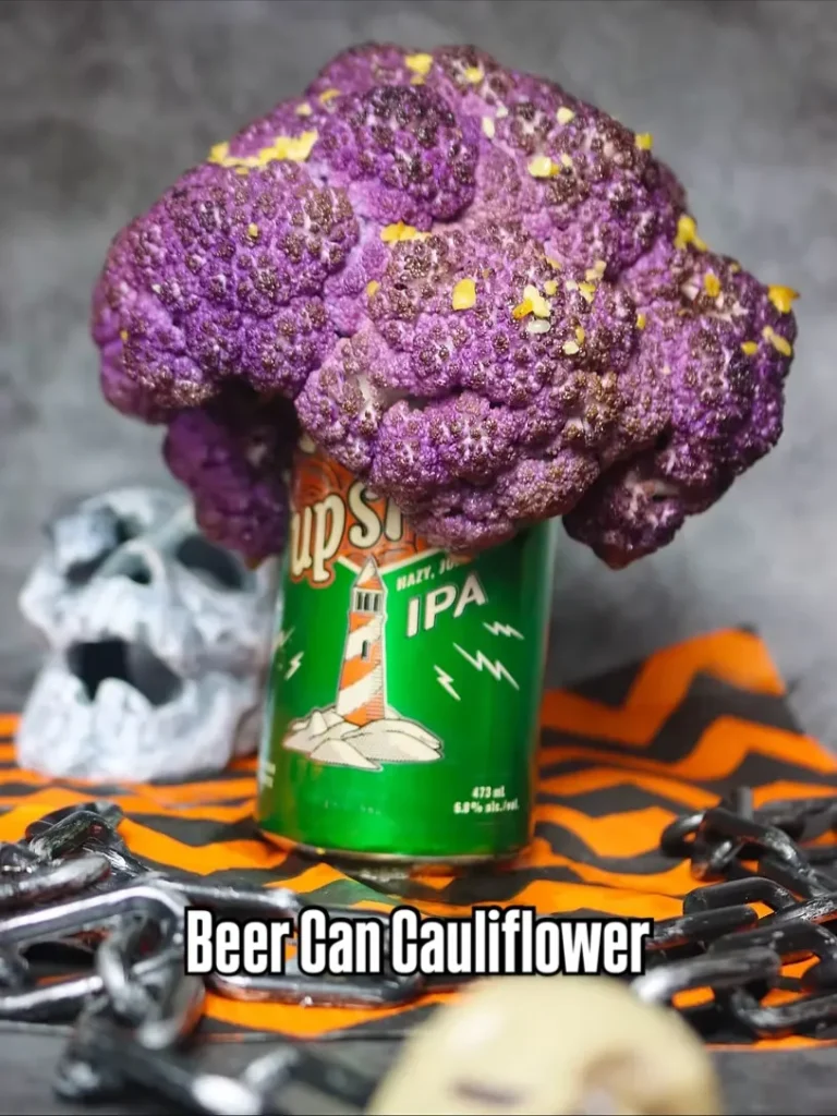 7 Halloween BBQ Recipes: Spooky Grilled Food Ideas for Your Party 5 Beer Can Cauliflower