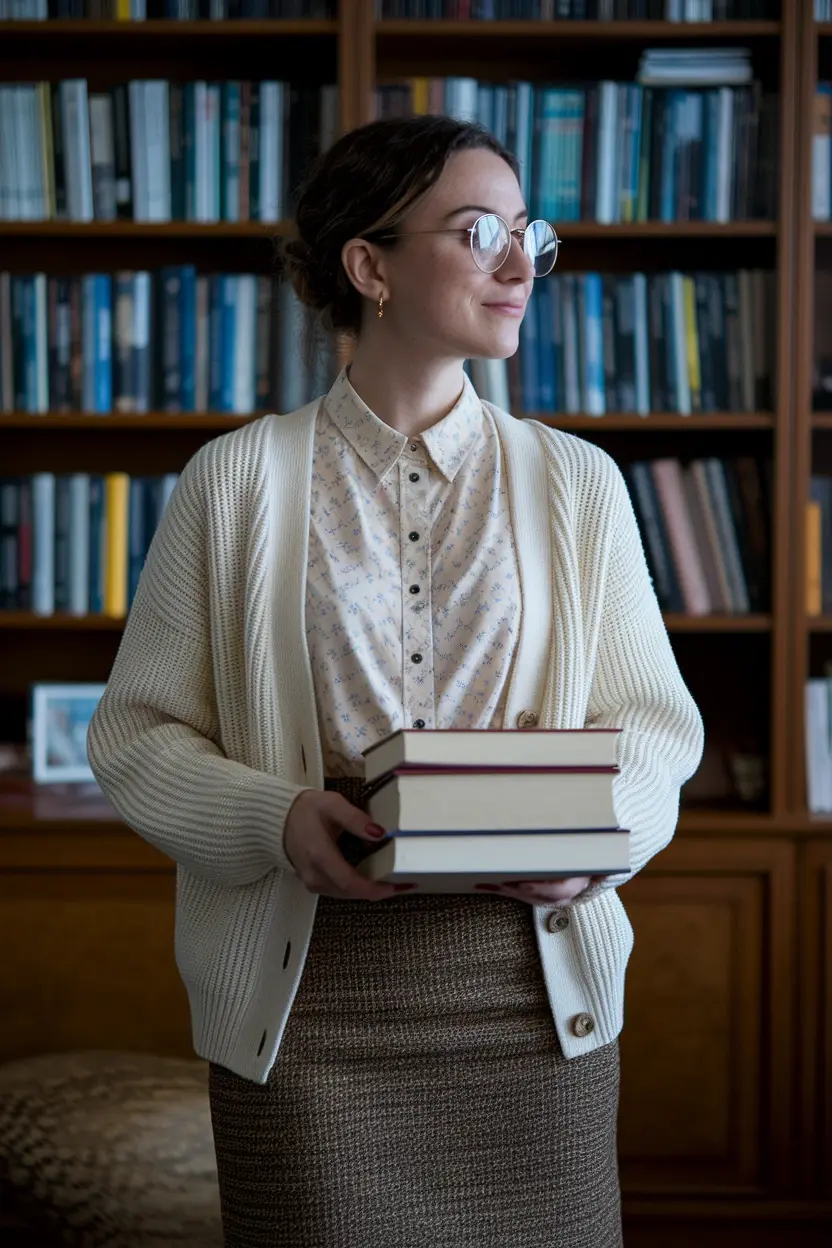 27 Work Appropriate Halloween Costume Ideas for the Office 19 Bookish Librarian Costume