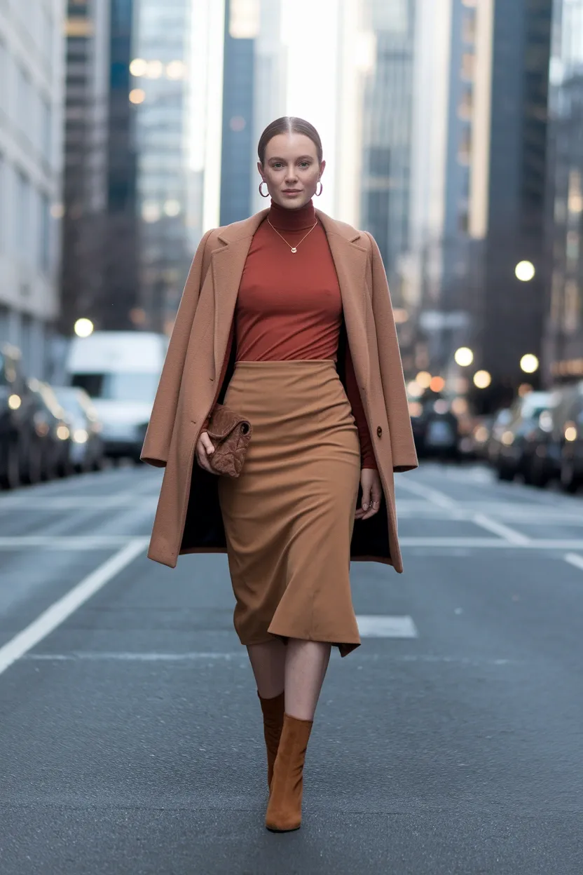 27 Stylish and Trendy Fall Outfit Ideas for 2026 11 Brunch Ready Midi Set