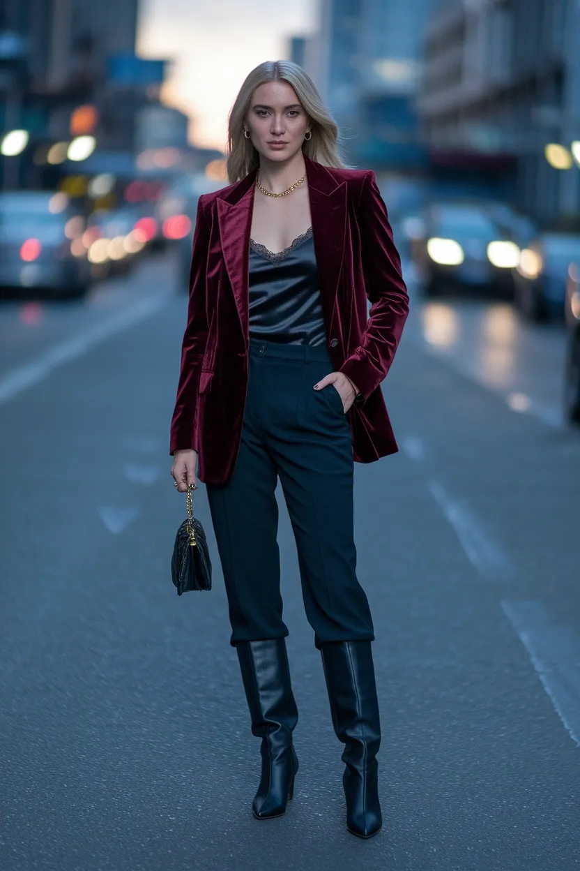 25 Fall Outfits 2026 for a Chic and Cozy Autumn Look 25 Chic Cozy Date Look