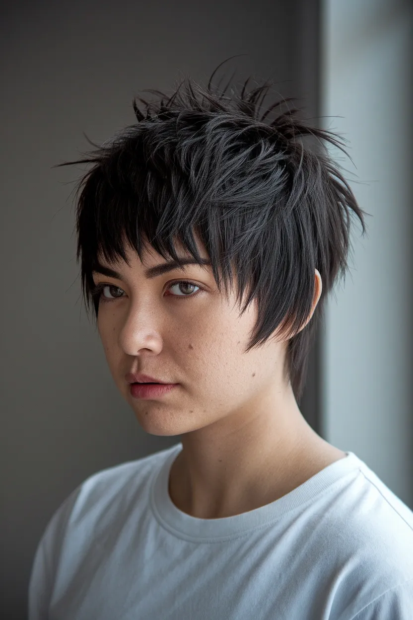 24 Best Haircuts for Women With Round Faces to Try 11 Choppy Layered Cut