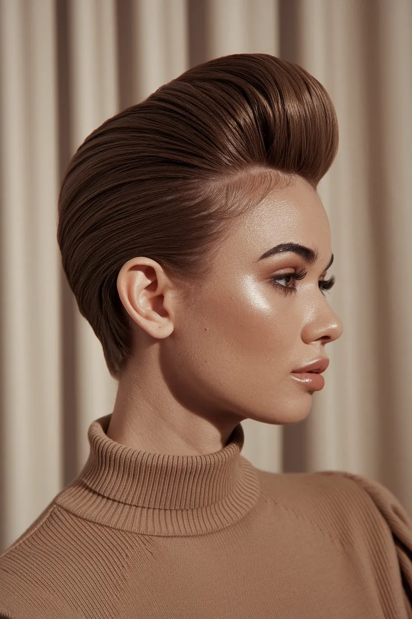 26 Flattering Haircuts for Women With Chubby Round Faces 10 Crown Height Volume
