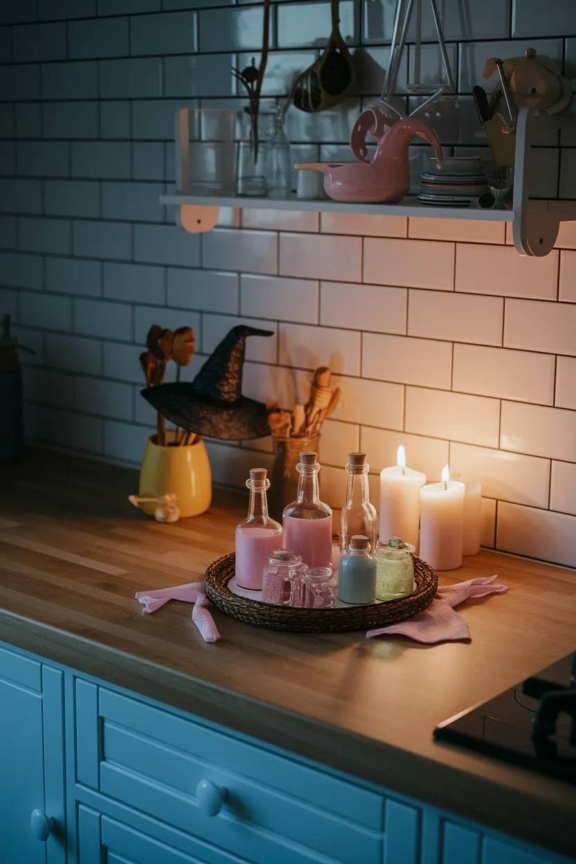 27 Whimsical Halloween Decor Ideas for a Fun Spooky Season 4 Cute Witch Potion Station