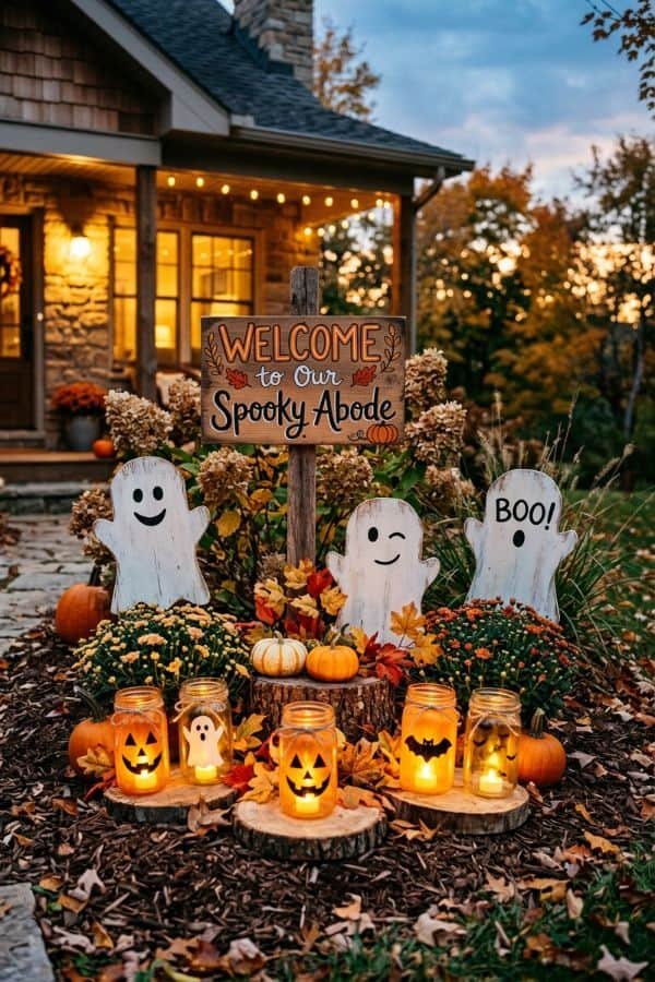 27 Front Yard Halloween Decorations 23 DIY Halloween Corner