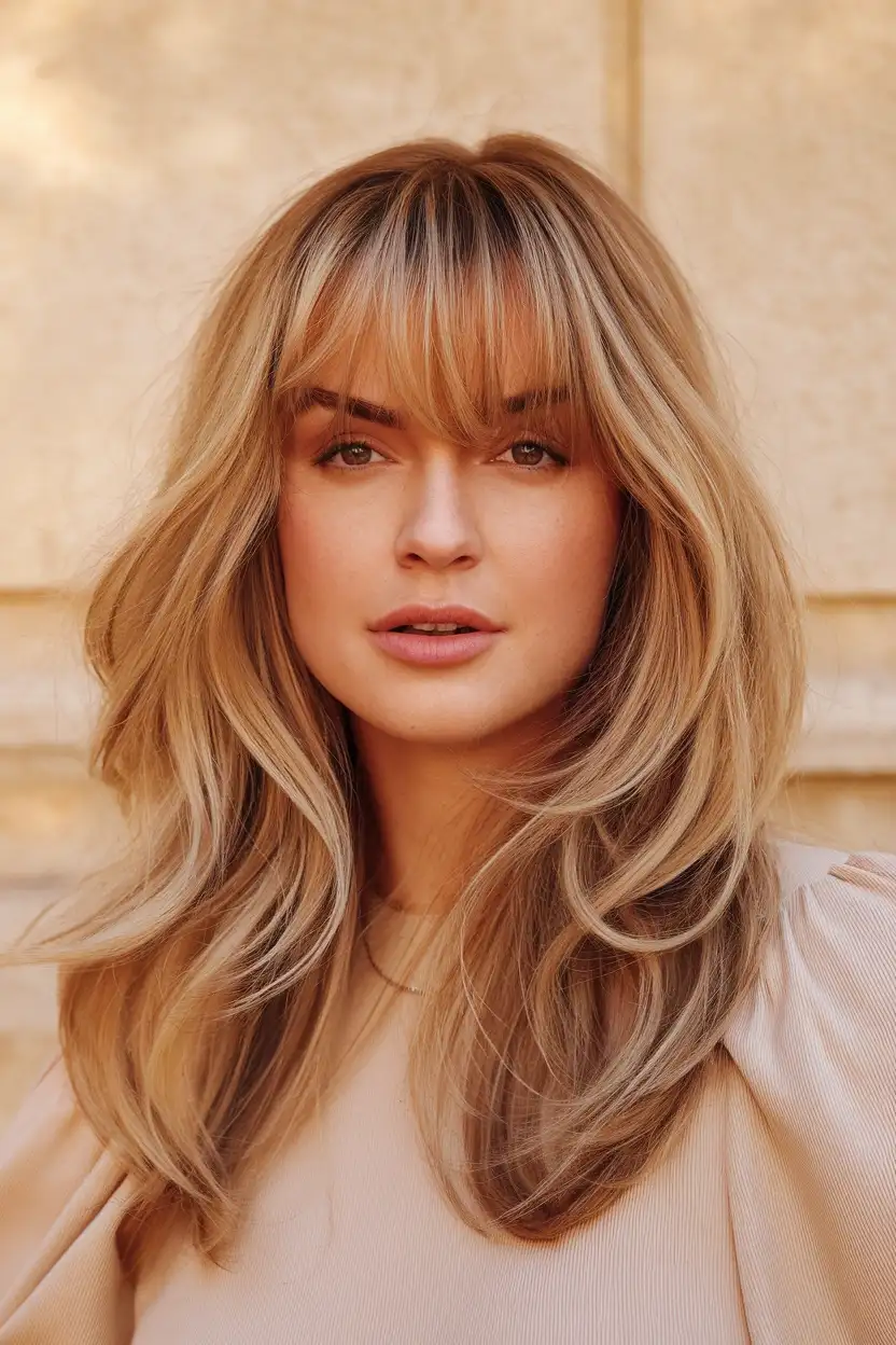 32 Gorgeous Hairstyles for Women Over 60 to Try 11 Extended Curtain Fringe