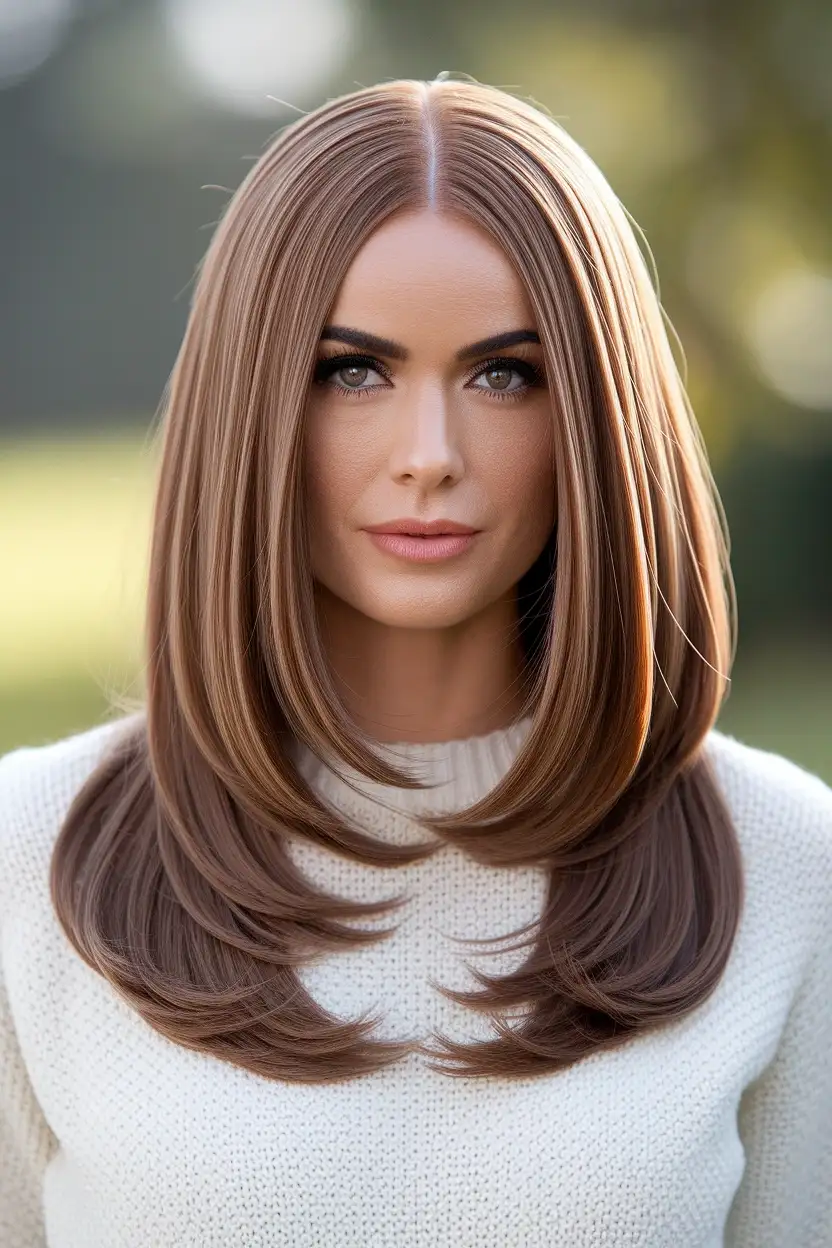24 Flattering Fall Haircuts for Chubby Faces in 2026 18 Face Elongating Layers