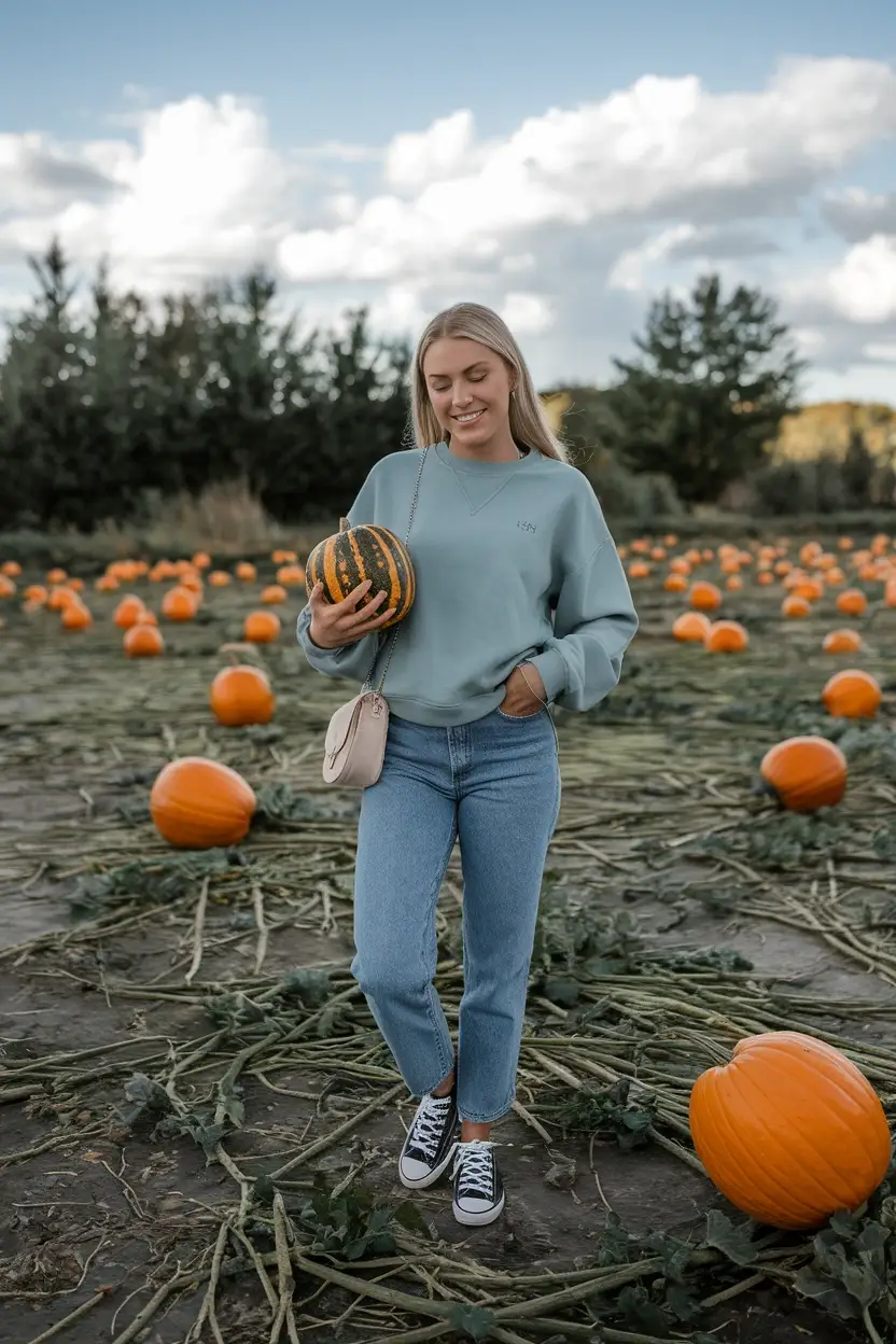 23 Casual Pumpkin Patch Outfit Ideas 24 Final Effortless Touch