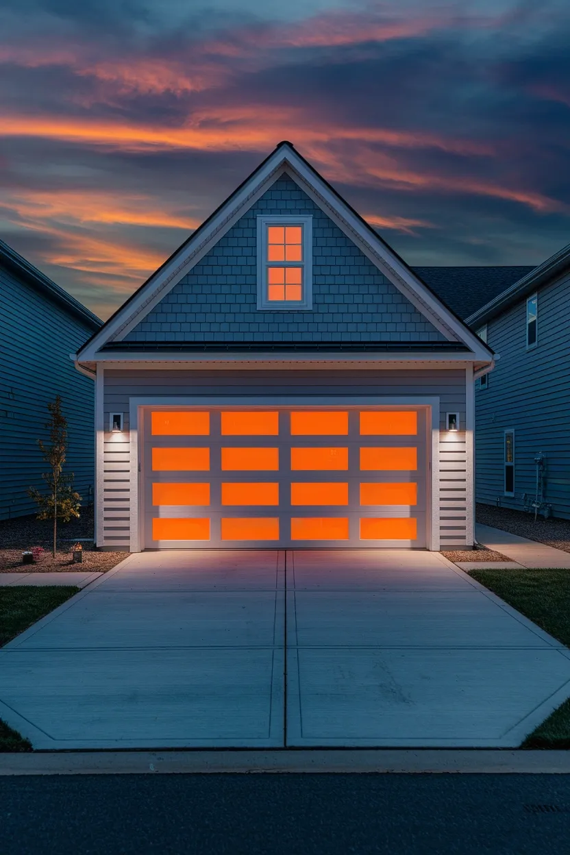 27 Outdoor Halloween Decor Trends to Try in 2026 26 Garage Facade Lighting