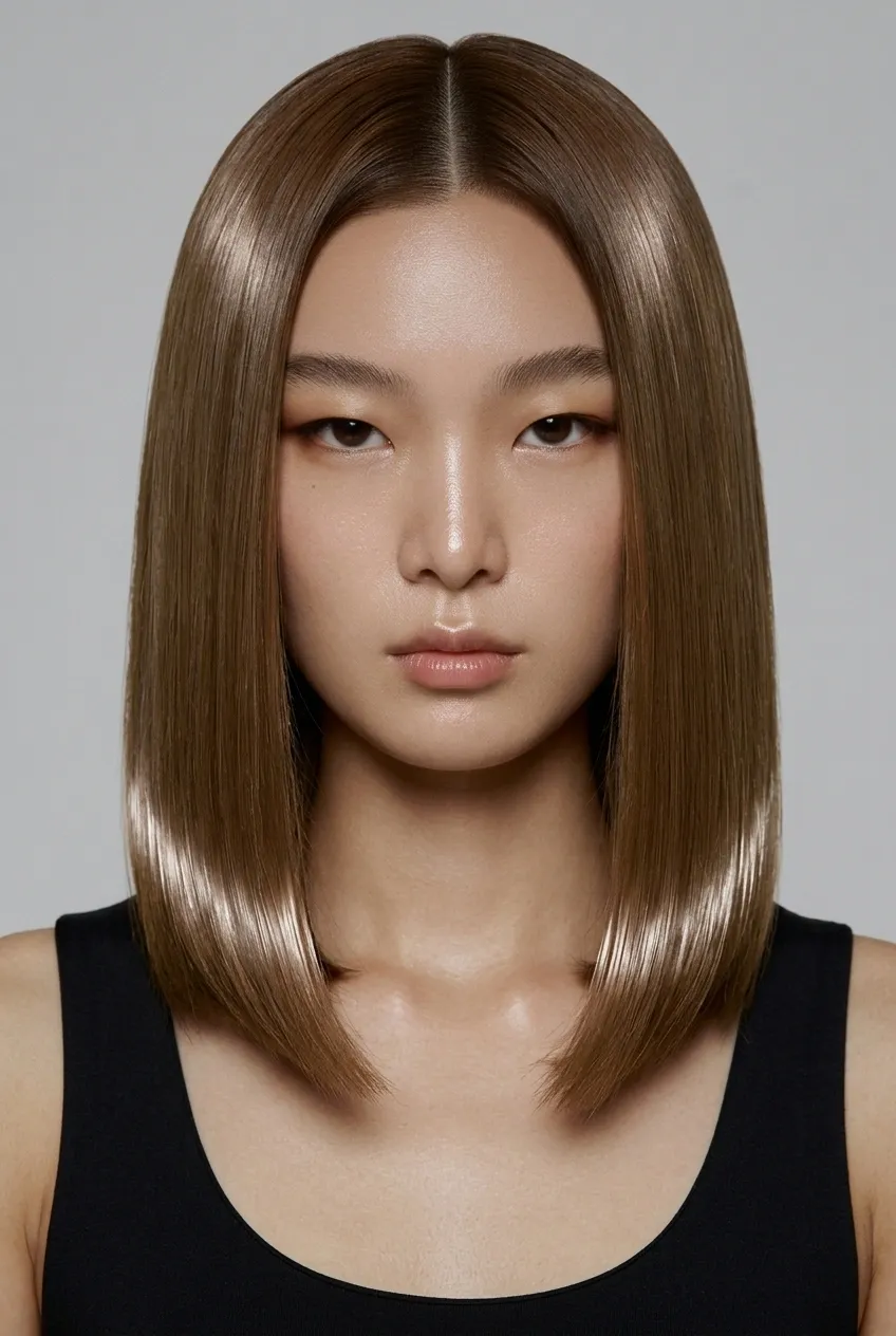30 Trendy Long Bob Haircuts with Layers 25 Glassy Hair Lob