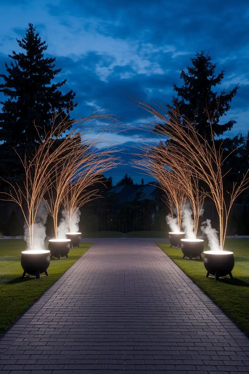 27 Wicked Halloween Archway Ideas 27 Grand Statement Entrance Arch