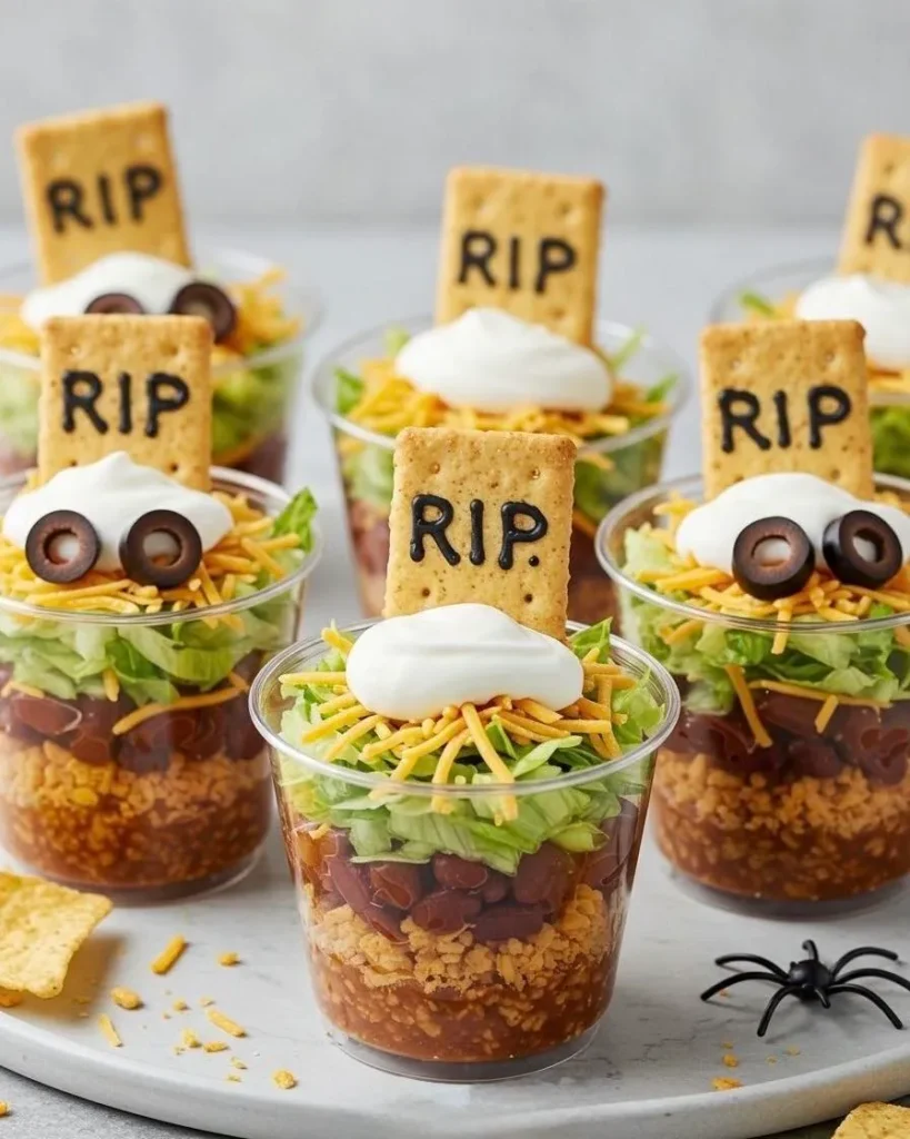 45 Halloween Potluck Recipes Everyone Will Want to Try 44 Graveyard Dips