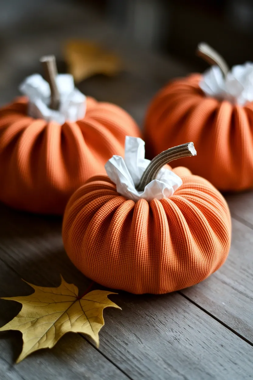 27 DIY Halloween Decorations You Can Make With Things You Already Own 25 Grocery Bag Pumpkin Stuffing