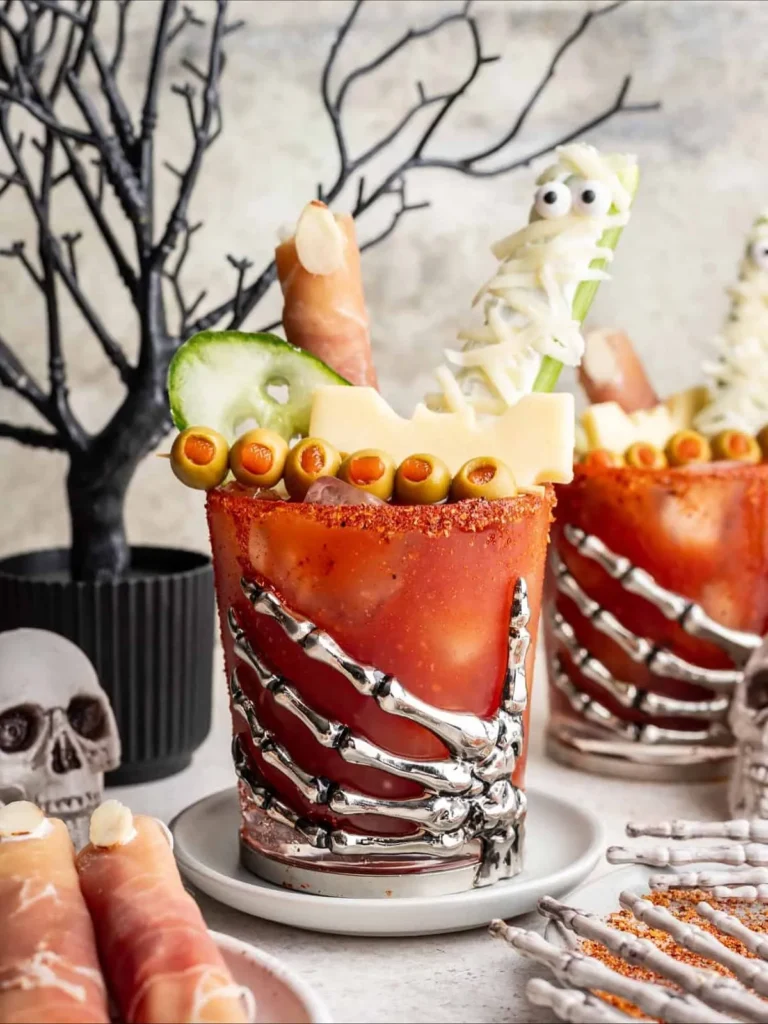 17 Halloween Finger Food Ideas for a Spooky Party Everyone Will Love 16 Halloween Bloody Mary